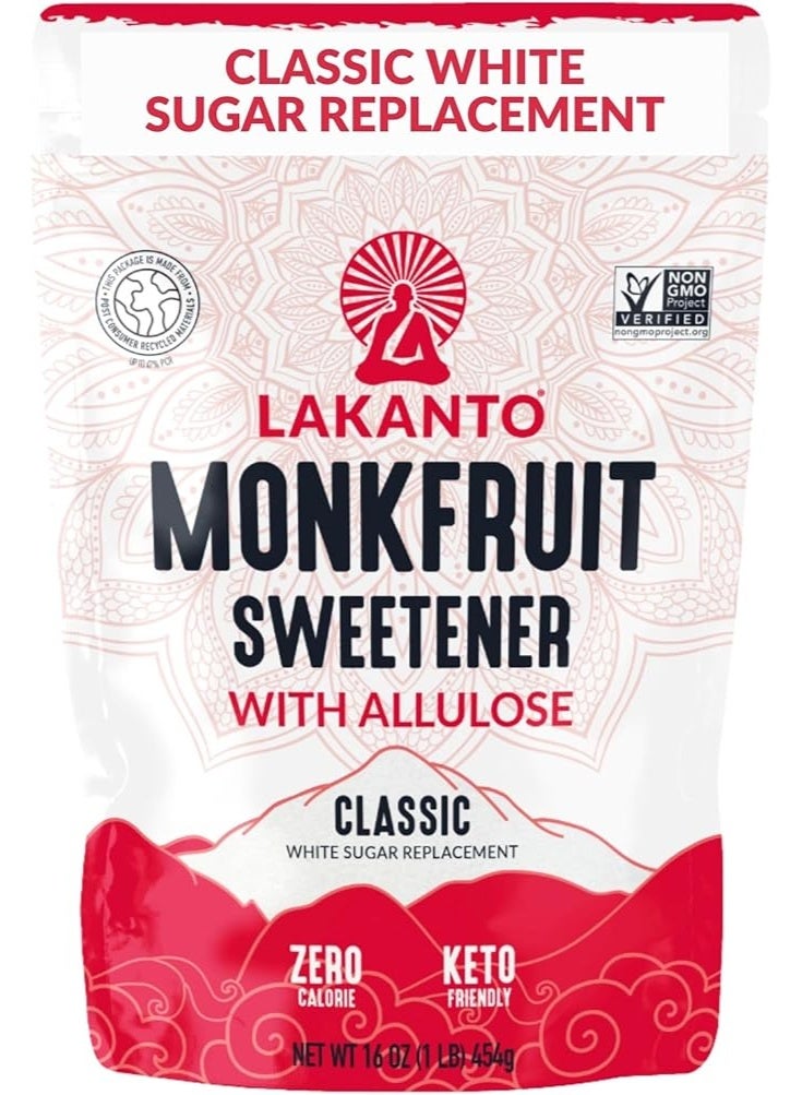 LAKANTO Lacanto Monk Fruit Sweetener with Classic Allulose 1 lb (454 g) - Image 5